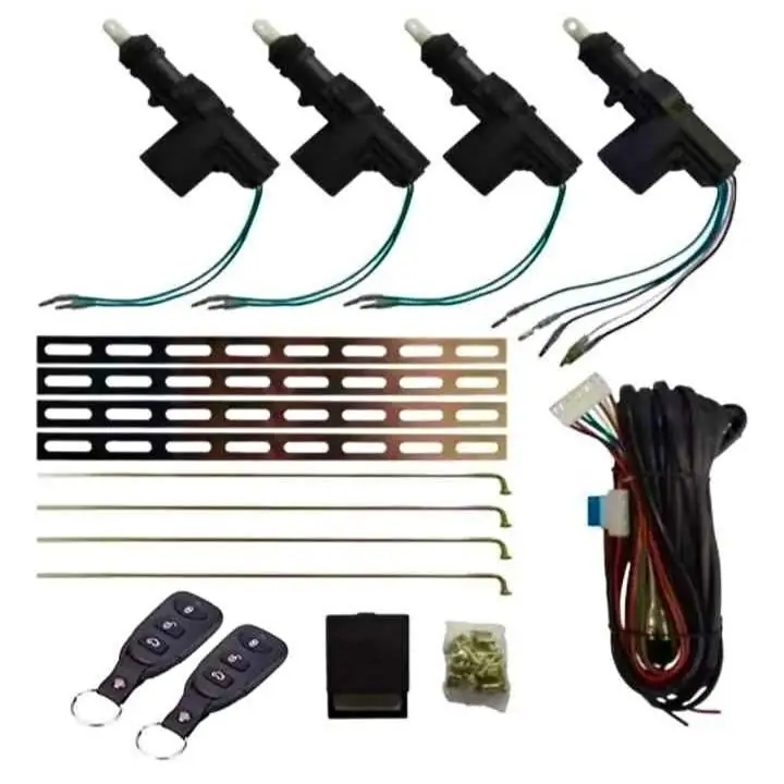 Kit cierre centralizado universal marca kube control para 4 puertas ( auto camioneta)