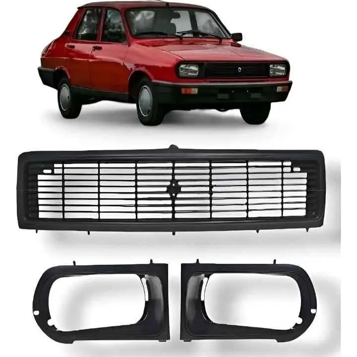 Parrilla grilla rejilla con aros Renault 12