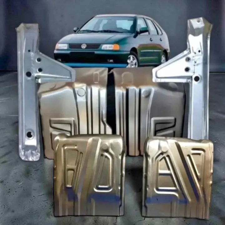 Juego de pisos completos más arbotante y soporte de crique de VW Polo Caddy del 96 al 99
