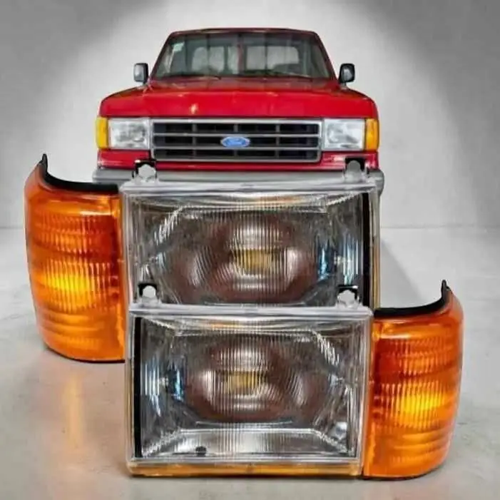 Kit opticas y giros ámbar o cristal de Ford F 100 del 88 al 95