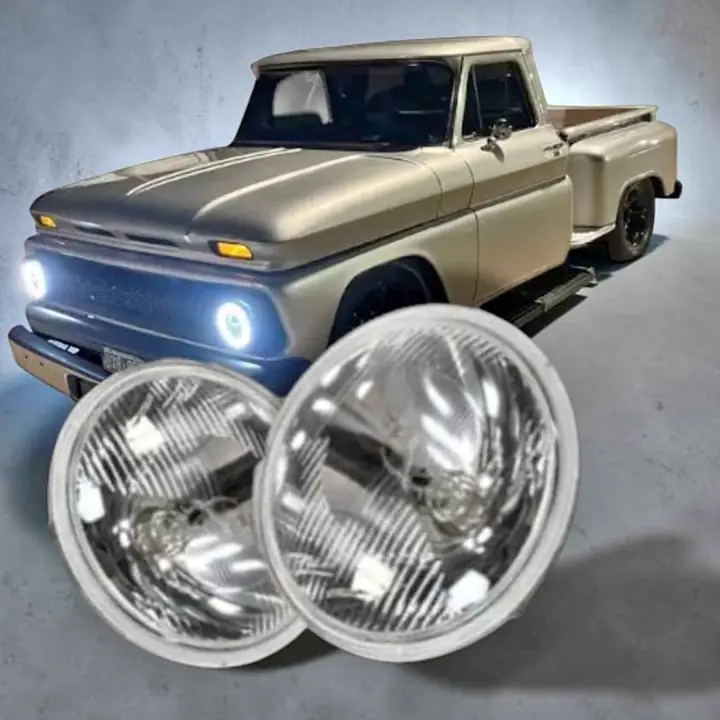 Juego de ópticas delanteras de Chevrolet C10 del 60 al 66