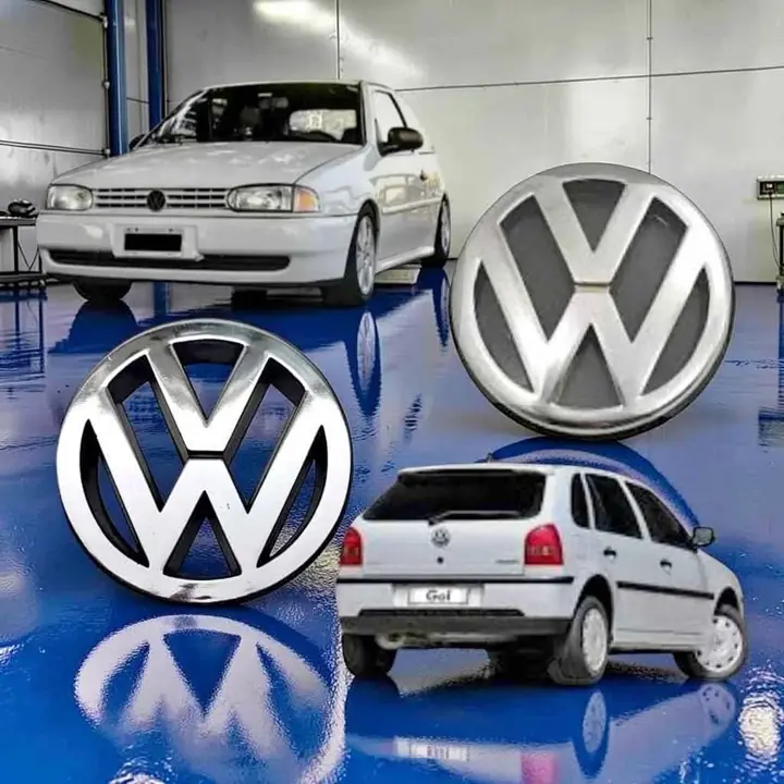 Logo de parrilla más logo Baul de VW Gol AB9 del 96 al 99