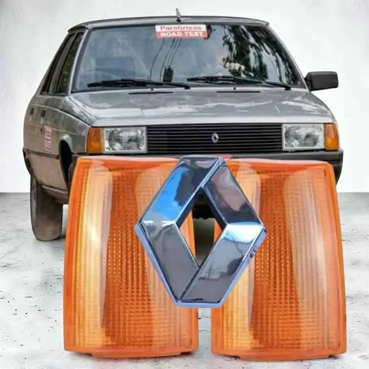 Giros delanteros ámbar más logo de Renault 9 del 88 al 90