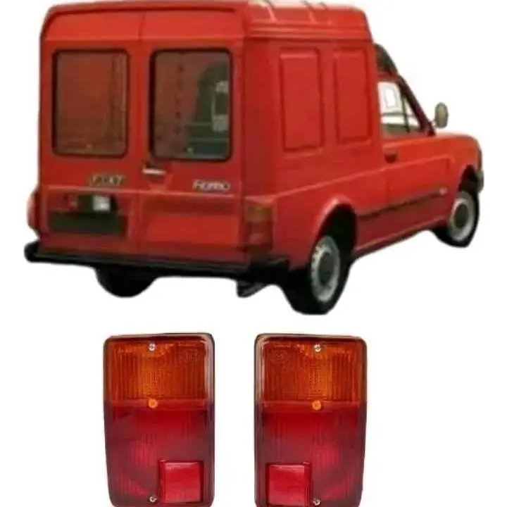 Juego de faros traseros de Fiat Fiorino modelo viejo 1986 a 1996
