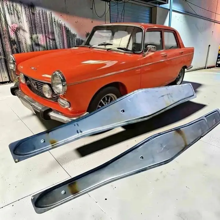 Juego de arbotantes de pisos delanteros de Peugeot 404