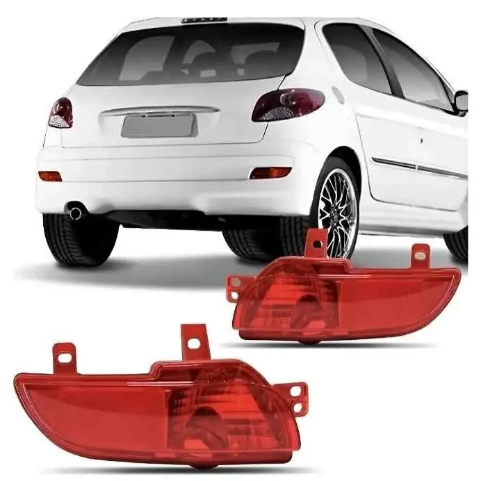 Kit x 2 faros traseros antiniebla de Peugeot 207 3p y 5p