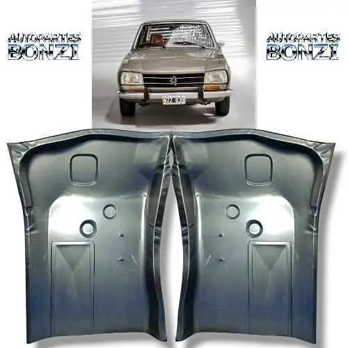 Pisos delanteros Peugeot 504 caja de quinta