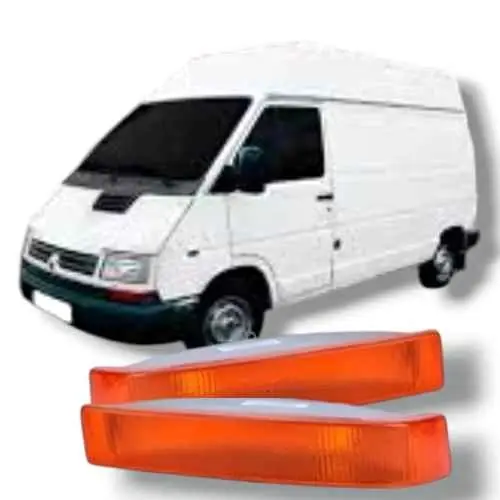 Kit x 2 Giros laterales ámbar de Renault Tráfico 93 al 02