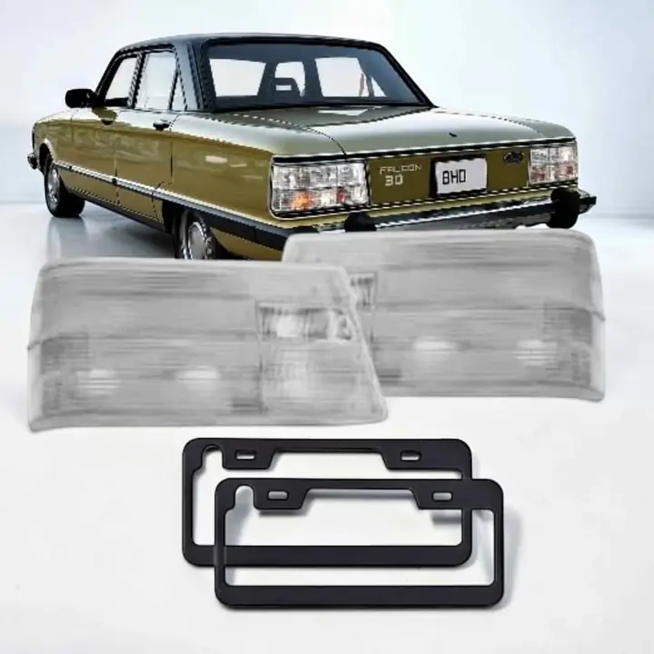 Lentes de faros traseros cristal tunning de Ford Falcón Taunus Ghia con Marco Porta patente