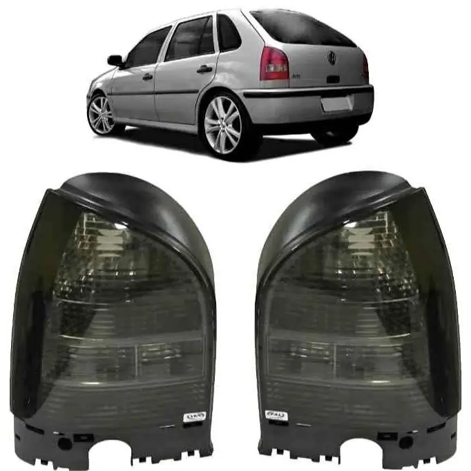 Kit x 2 Faros traseros fumé VW gol G3 modelo 99 al 2005