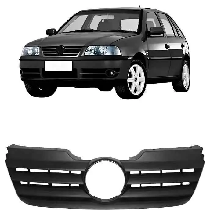 Parrilla central negra de VW gol G3 modelo 99 al 2005
