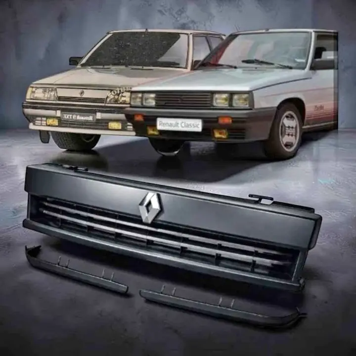 Parrilla más rombo y molduras de Renault 9 11