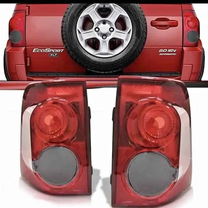 Kit x 2 de faros traseros de Ford Ecosport color fume modelo 07 al 12