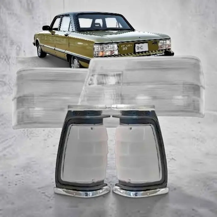 Kit de faros de giro delanteros cristal más lentes de faros traseros cristal de Ford falcón del 82 a
