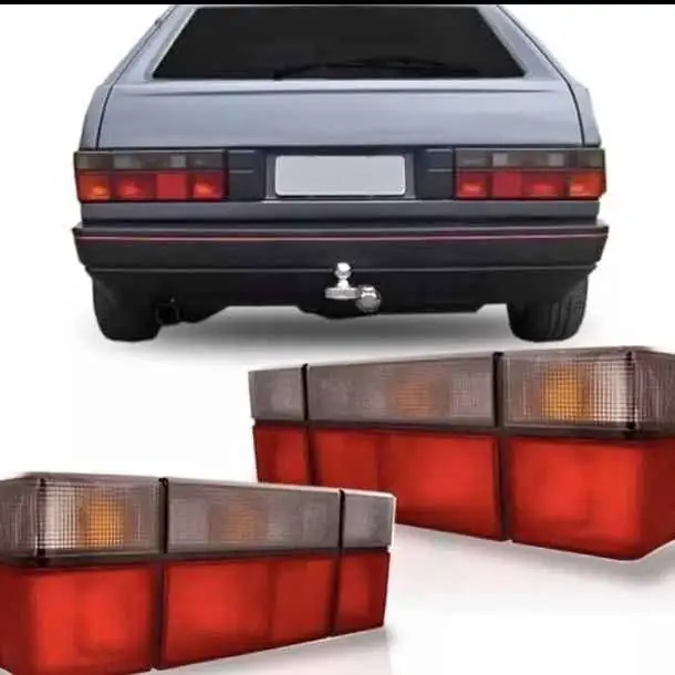 Kit x 2 de faros traseros de VW Gol G1 color fume modelo 91 al 95