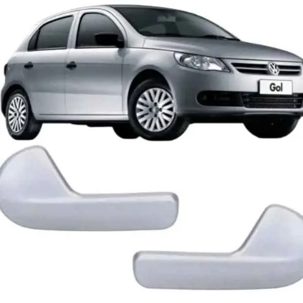 Kit de manijas interior de VW Gol Trend gris plata modelo 2008 al 2012