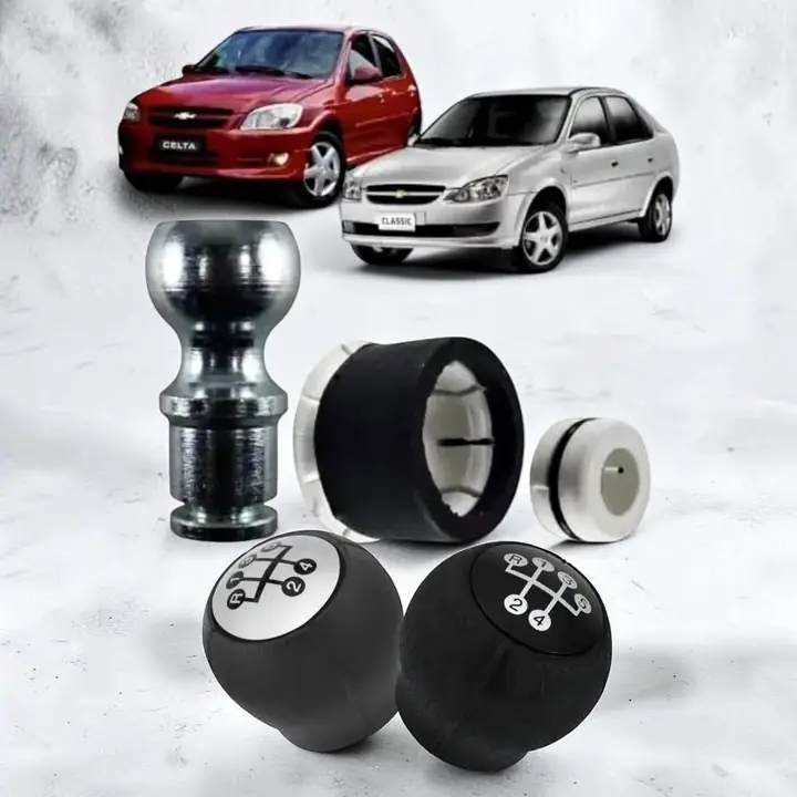 Kit buje reparación de palanca de cambio más bocha negra o gris Chevrolet Corsa Fum Celta
