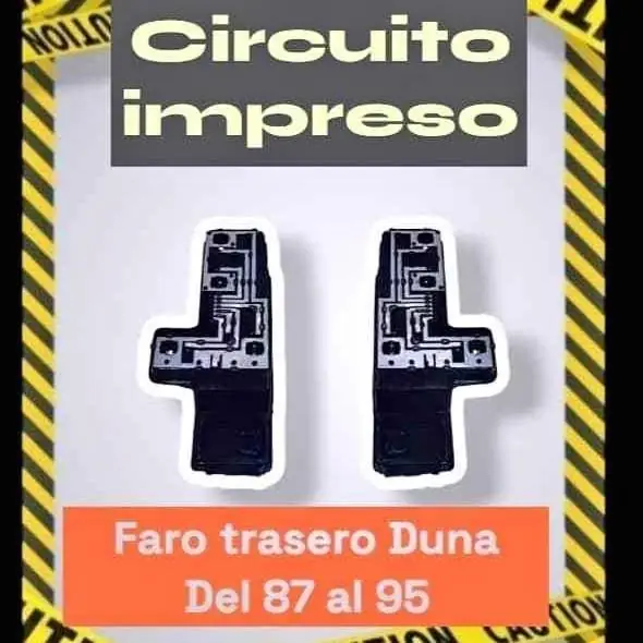 Kit Circuito trasero duna del 87 al 95