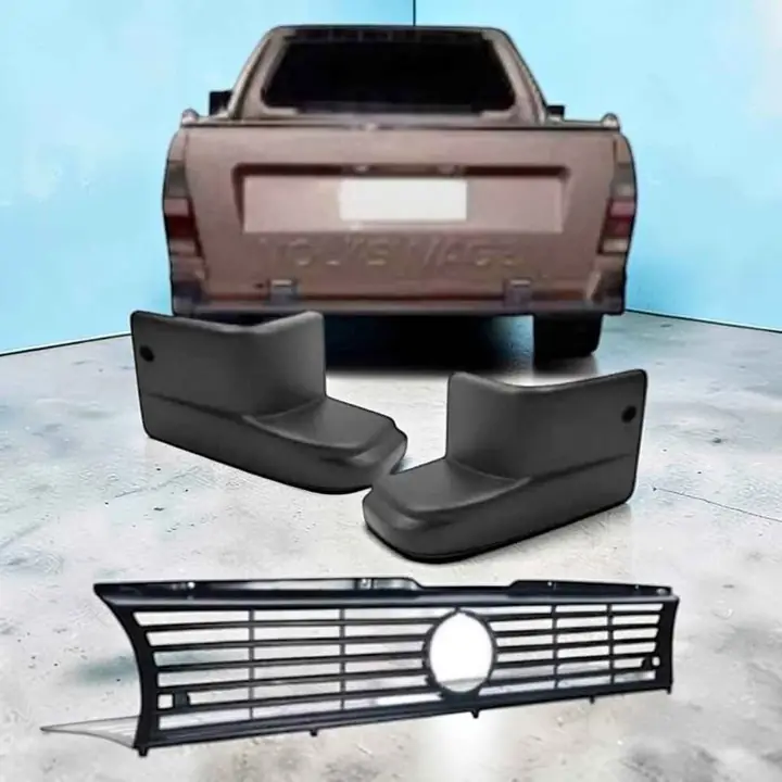 Kit completo VW Saveiro del 92 al 97 parrilla. Punteras traseras manijas y cerraduras