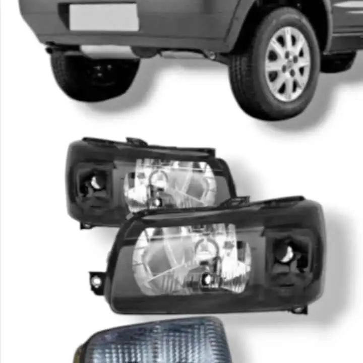 Kit de ópticas delanteras y faros traseros de Fiat Fiorino Uno fire modelo 04 al 14