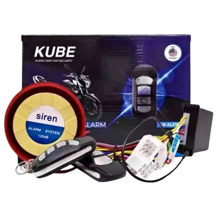 Alarma de moto universal sensor antirrobo dos controles