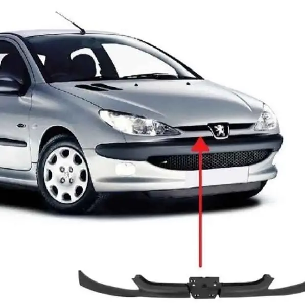 Parrilla rejilla grilla bigote de Peugeot 206