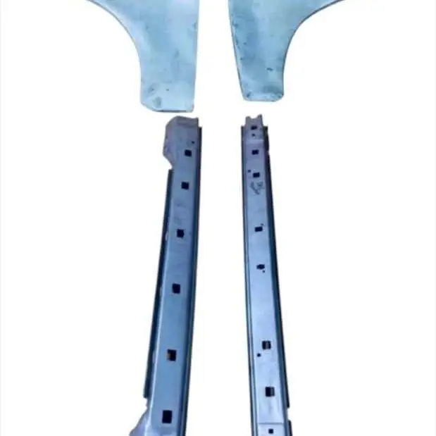Kit compuesto de soporte de crique de pisos más alma de paragolpe delantero trasero VW gol G1 senda