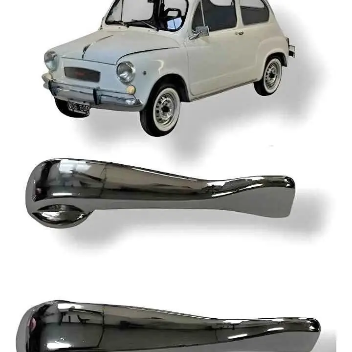 Kit x 2 manijas interior cromadas de Fiat 600