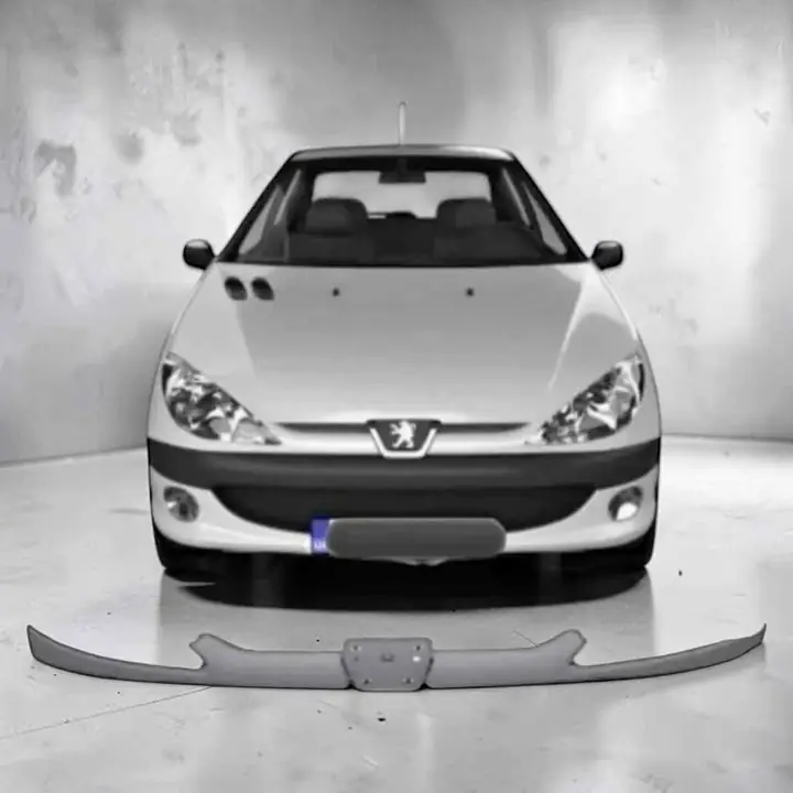 Moldura bigote de parrilla de Peugeot 206