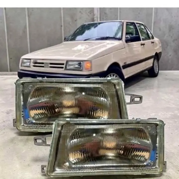 Juego de opticas delanteras de Fiat Duna Uno Fiorino del 92 al 02