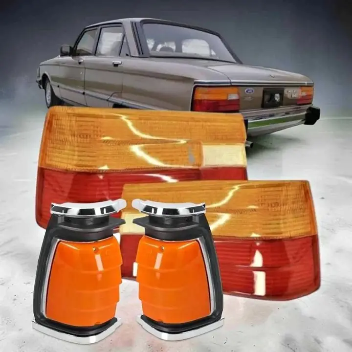 Combo faros de giro delanteros más lentes de faro traseros de Ford Falcon