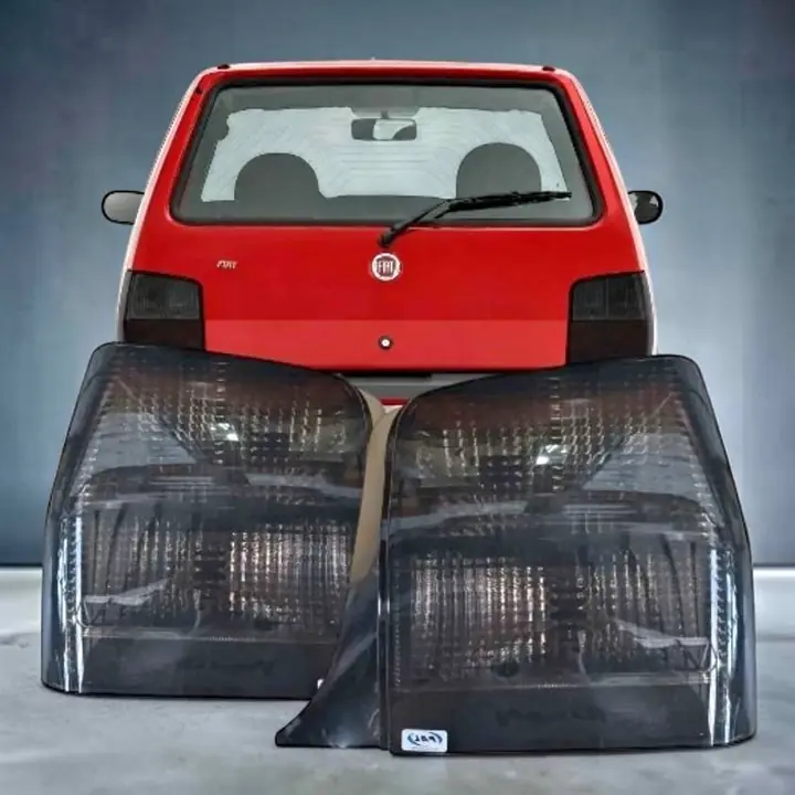 Kit x 2 faros traseros de Fiat uno fire color fume modelo 04 al 13