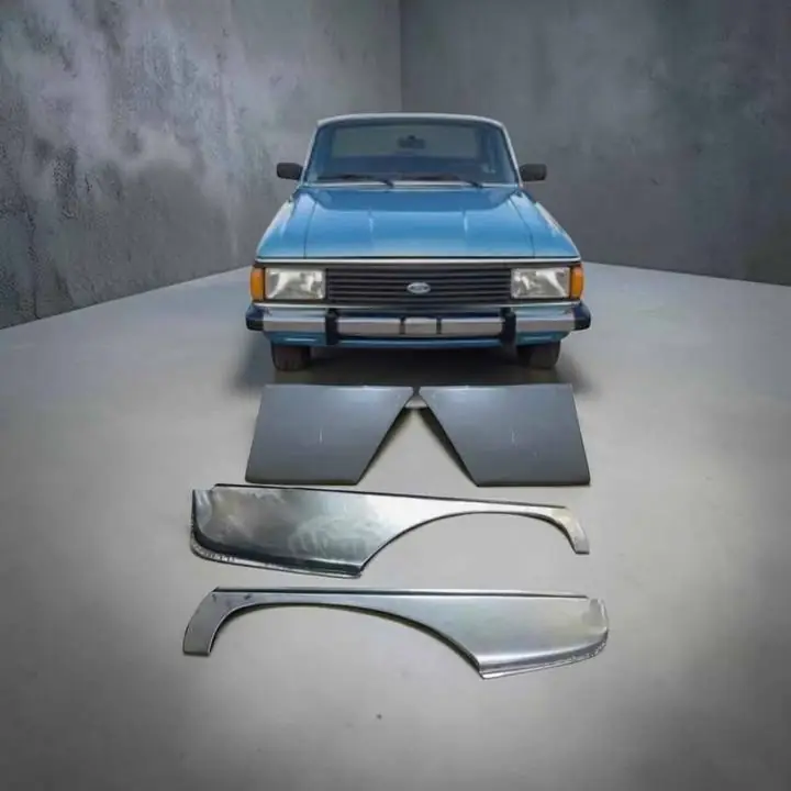 Kit reparación guardabarro delantero y reparación baja guardabarro trasero Ford falcón