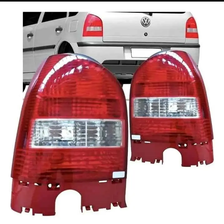 Kit de faros traseros de VW gol G3 modelo 1999 al 2005 Base rojo