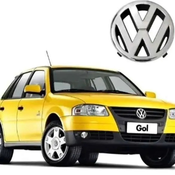 Insignia logo VW Gol G3 cromada mod 1999 al 2005