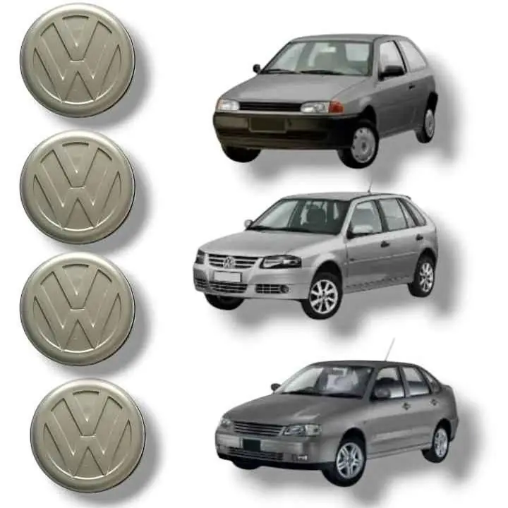 Kit x 4 centro de rueda VW Gol AB9 /Power /Polo