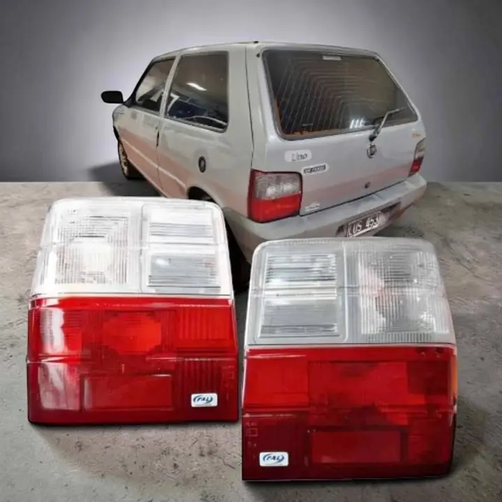 Juego de letras de faros traseros de Fiat Uno del 88 al 04