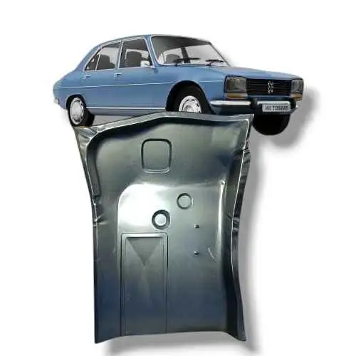 Piso delantero lado derecho o izquierdo de Peugeot 504 caja 5ta y Peugeot 505