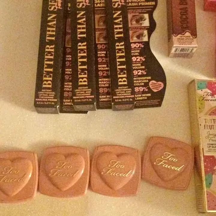 Lote cosméticos too faced nuevo originales