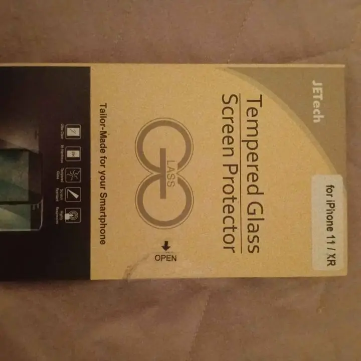 Vidrio templado iPhone xr 11 nuevo