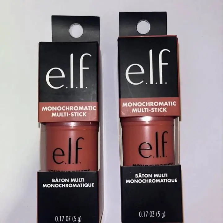 Corrector Elf en barra rubor y labial x 2 promo distintos tonos