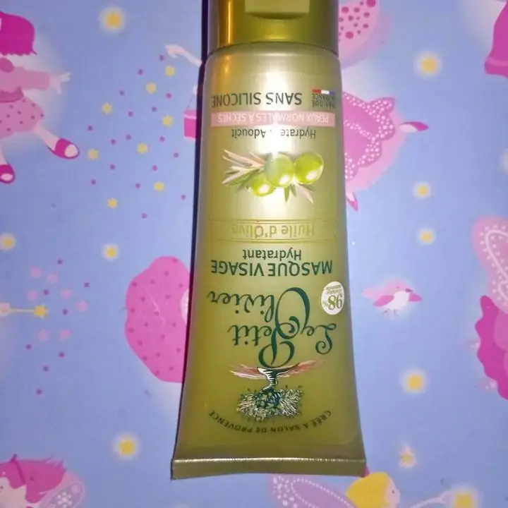 Crema de aceite de oliva limpieza facial importado de París. Nuevo