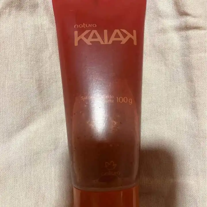 Jabón líquido exfoliante de Natura kaiak nuevo