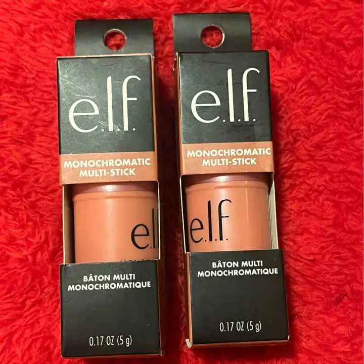 Rubores en barra marca Elf nuevos