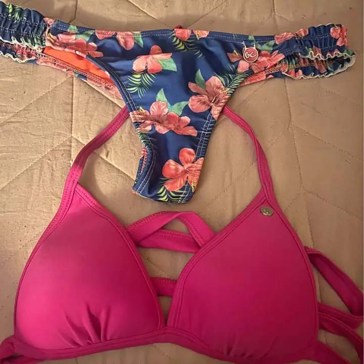 Trajes de baño dos piezas se venden todas o x unidad precio x unidad