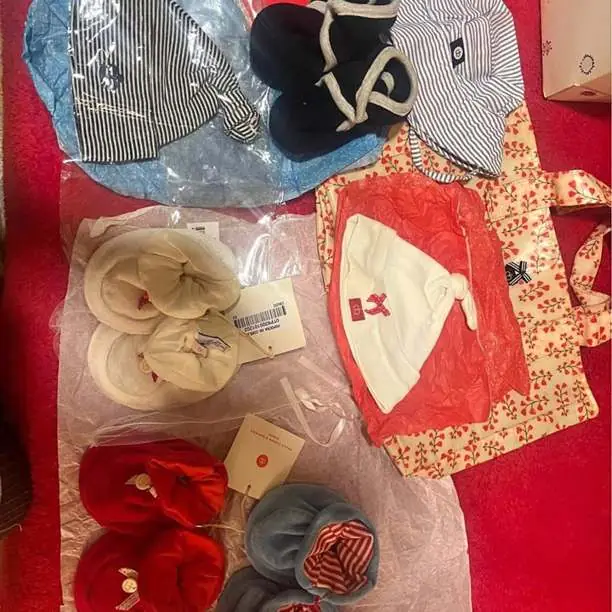 Lote de ropa de bebé Paula cahen d Anvers todo nuevo