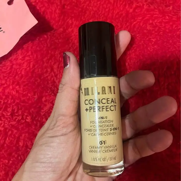 Corrector y base 2 en 1 Milani importada de Italia