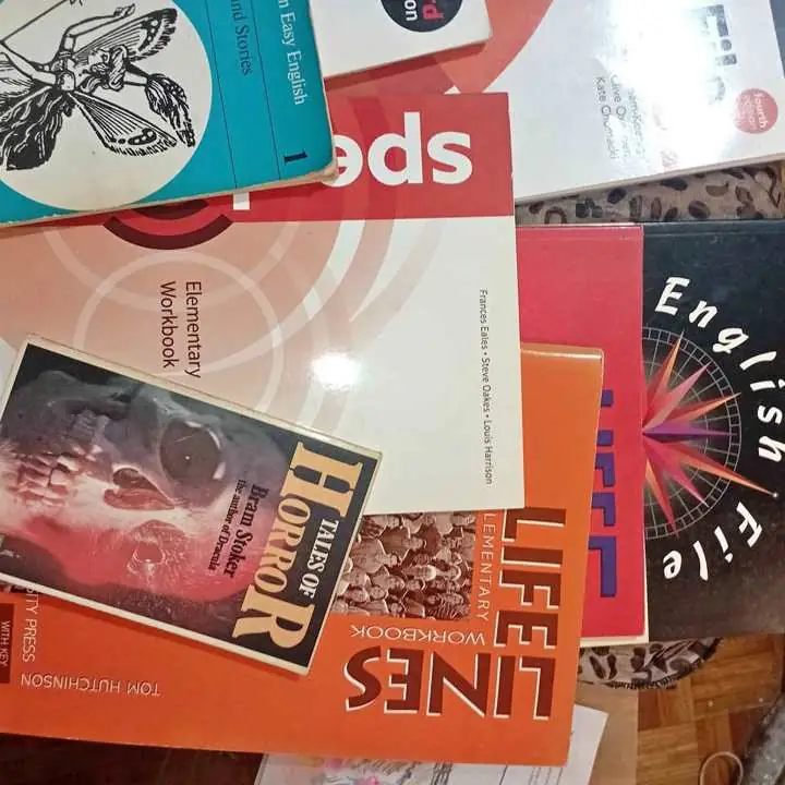 Libros de ingles casi nuevos cada uno precio