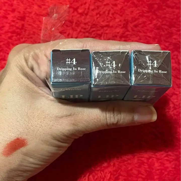 Tinta de labios importadas previo x 3
