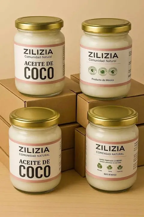Aceite de coco neutro orgánico. 660cc